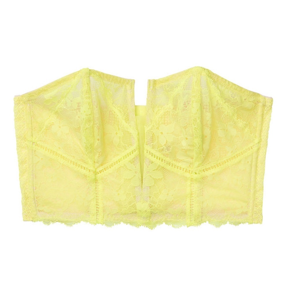 Victoria's Secret Yellow Lace Bra